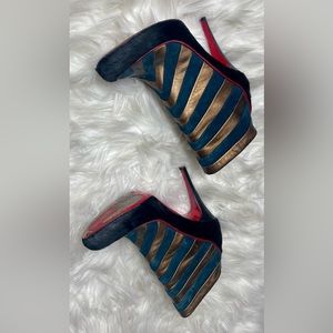 Christian Louboutin skin boot